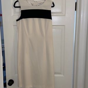 Calvin Klein white dress 10